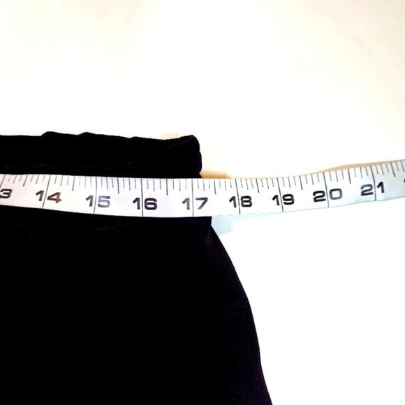 Lauren Ralph Lauren Pull On Pants Size 10 Black Pockets Straight Leg Casual - Picture 6 of 9